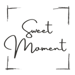 Black and White Minimalist Sweet Moment Typography Illustration Photography Logo (150 × 150 px)